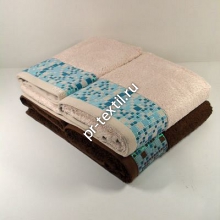 Комплект полотенец бамбук Мозаика 50*90+70*140